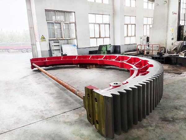 鑄鋼件廠家是怎么對大型鑄鋼件-大齒輪進行清理防止銹蝕的產(chǎn)生？