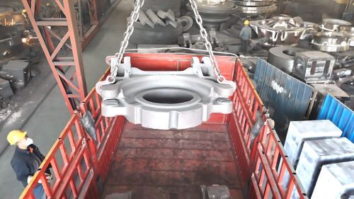 大型鑄鋼件的落砂、清理及后處理