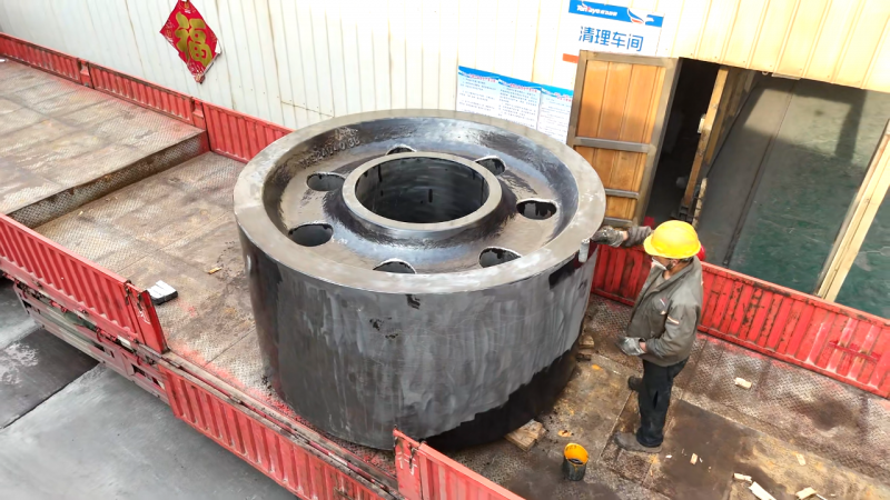 大型鑄鋼輥體的機械加工與質(zhì)量控制